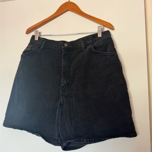 Wrangler Classic Black Denim Women's Shorts